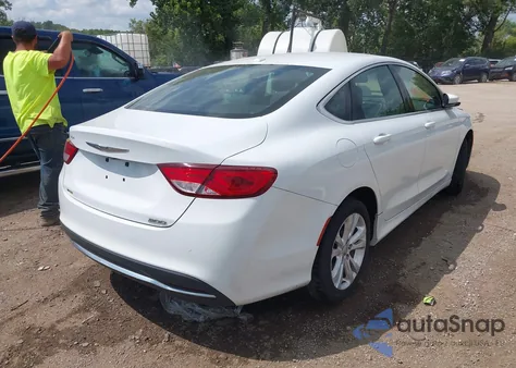 2016 Chrysler 200 Limited z USA, uszkodzony, nr VIN 1C3CCCAB3GN136520